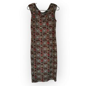 Love Culture brown print dress